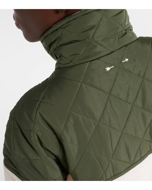 Sudadera Aster De Forro Polar The Upside de color Green