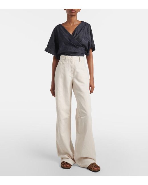 Jean Ample Brunello Cucinelli en coloris White