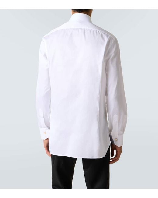 Kiton Hemd Aus Baumwolle in White für Herren