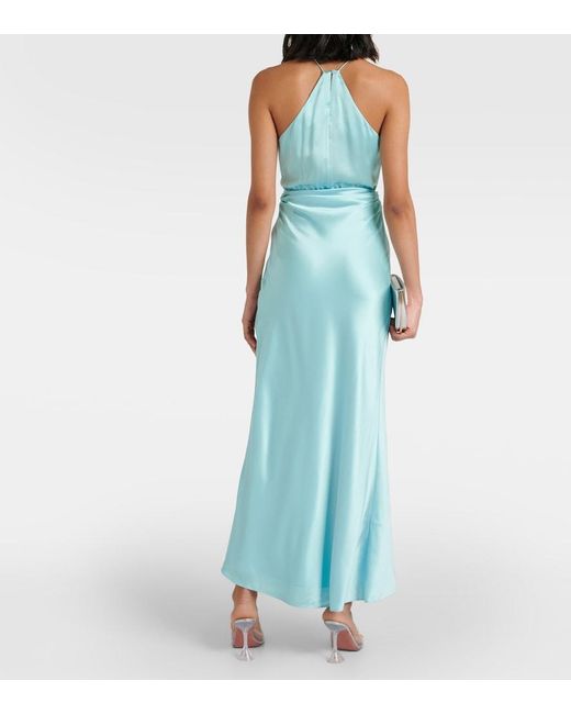 The Sei Blue Silk Gown