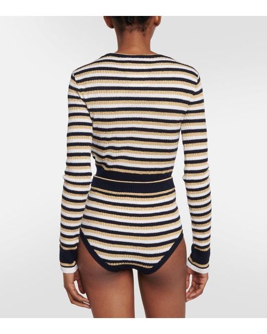 Valentino Black Roman Stud Striped Wool Shorts