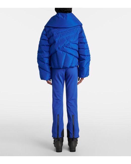 Goldbergh Blue Liora Quilted Down Ski Jacket