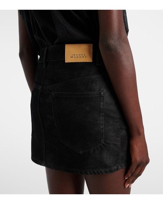 Isabel Marant Black Kimmy Miniskirt