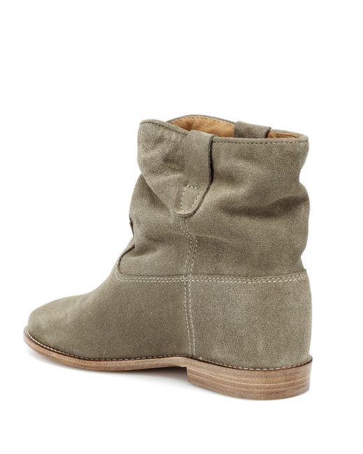 crisi suede ankle boots