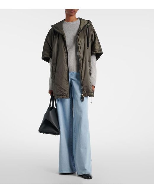 Max Mara Black The Cube Cape Greenci Aus Canvas