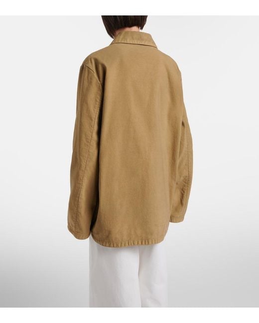 The Row Natural Baeza Cotton Jacket
