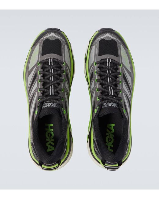 Hoka One One Green Mafate Speed 2 Running Shoes for men