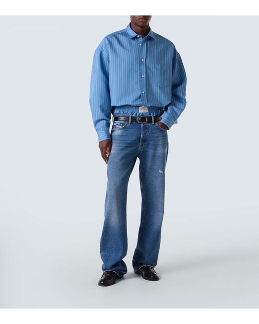 Jeans Regular 2010M A Vita Bassa di Acne in Blue da Uomo