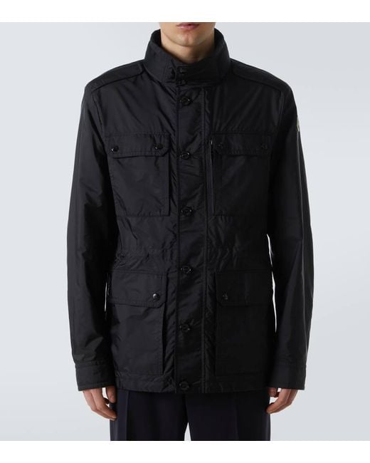 Moncler Black Lez Field Jacket for men