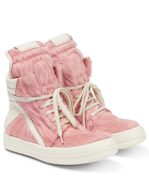 Rick Owens Hair Pony Geobasket in Pink Save 37 Lyst