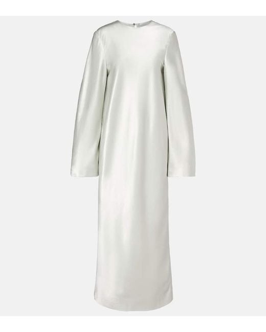 Calvin Klein White Alba Maxi Dress