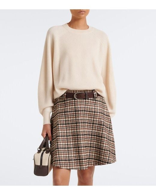 Brunello Cucinelli Natural Cashmere Sweater