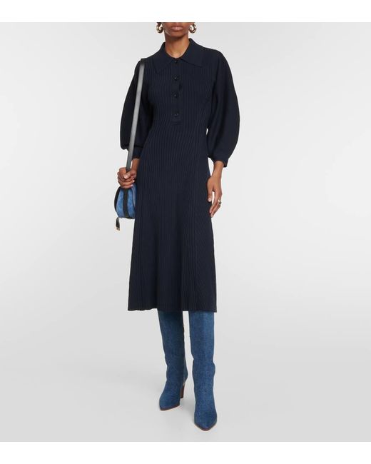 Abito Lungo di Chloé in Blue
