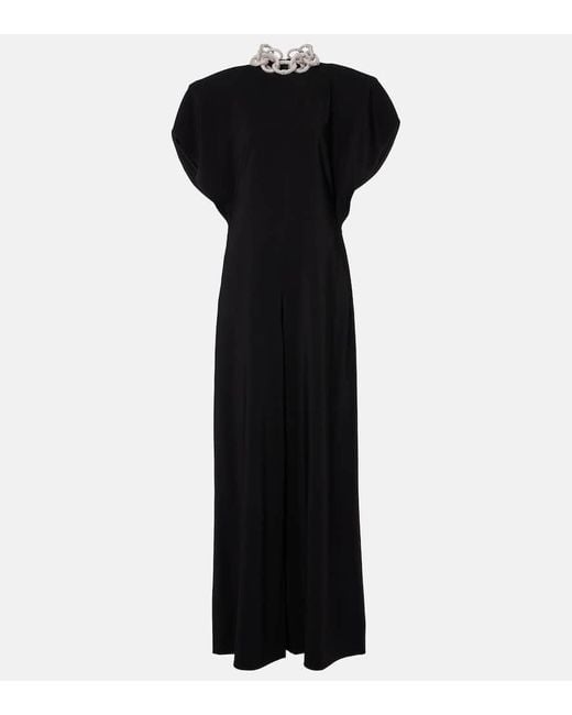 Stella McCartney Black Chain-Detail Jumpsuit