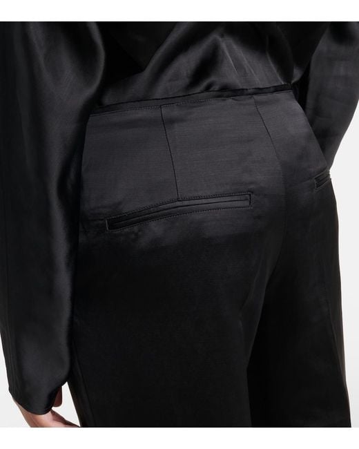 Totême  Black Straight Pants