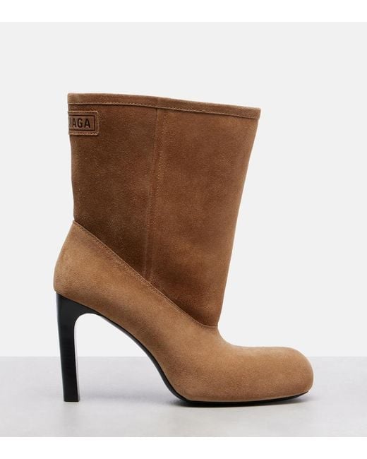 Balenciaga Brown Fargo Bootie
