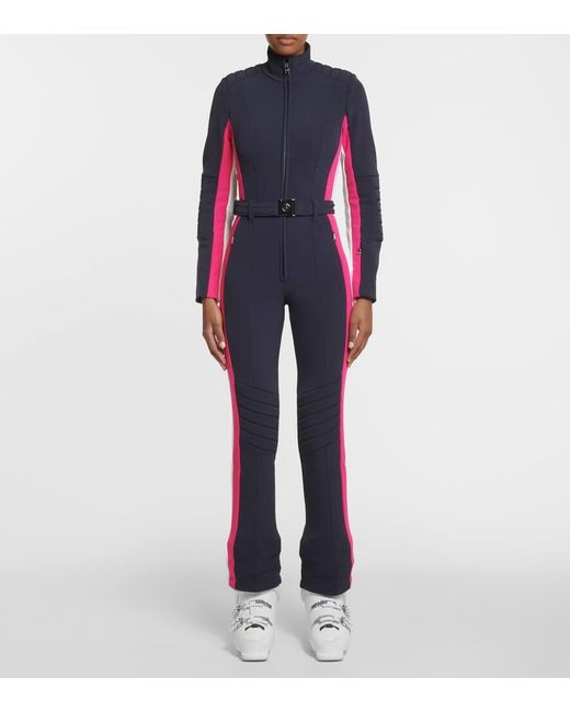 Bogner Blue Talisha Colorblocked Ski Suit