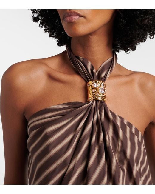 Top di JACQUES WEI in Brown