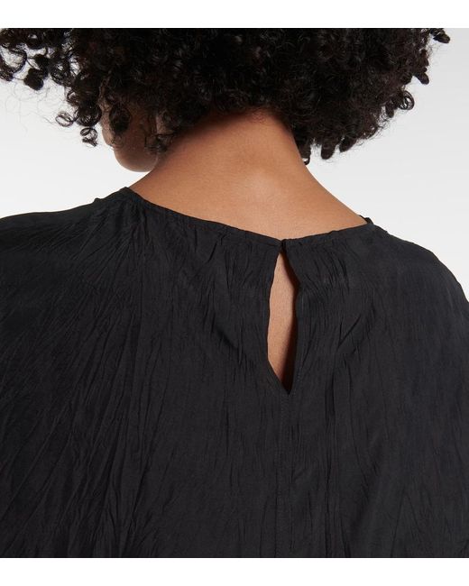 Joseph Black Brunet Silk Top