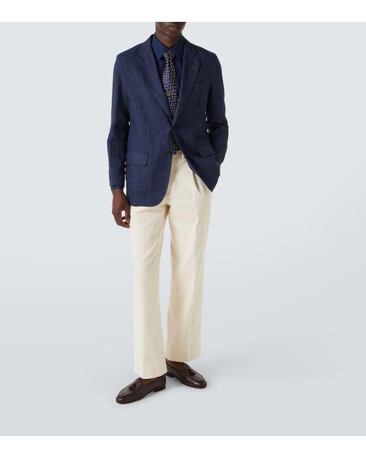 Mocasines Marphy De Piel Con Borlas Rubinacci de hombre de color Brown