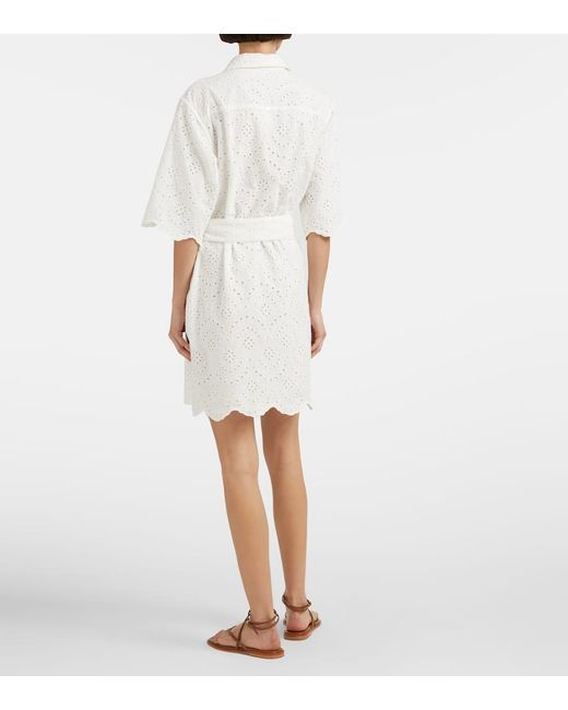 Abito Corto Elis di Poupette in White