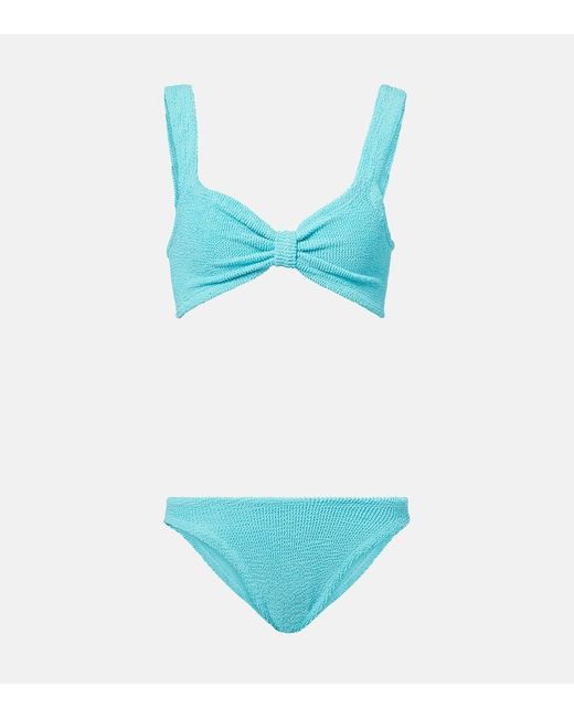 Hunza G Blue Bonnie Bikini