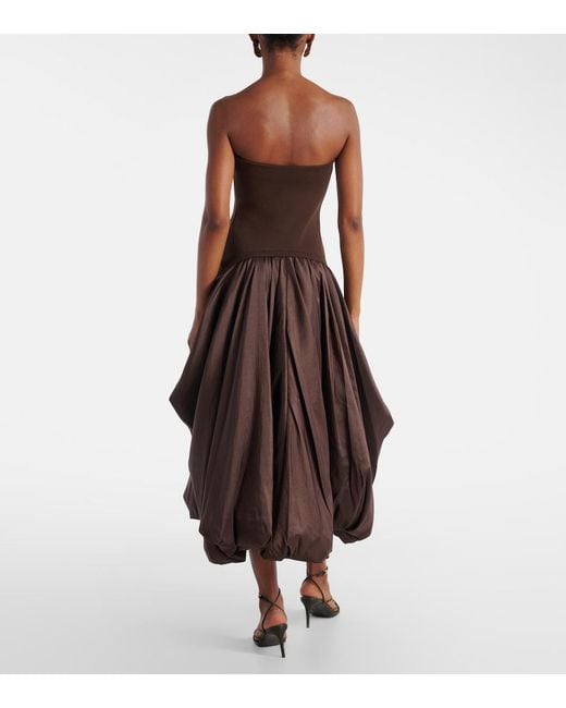 Robe Midi Izzy Jonathan Simkhai en coloris Brown