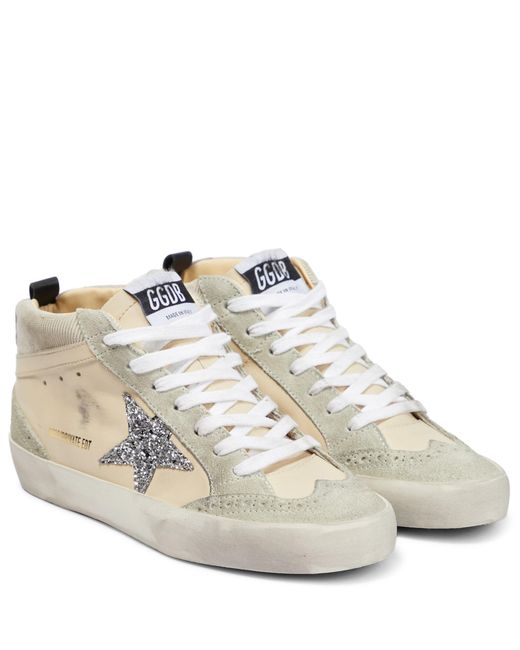 Sneakers Mid Star in pelle e suede Mytheresa Donna Scarpe Sneakers Sneakers alte 