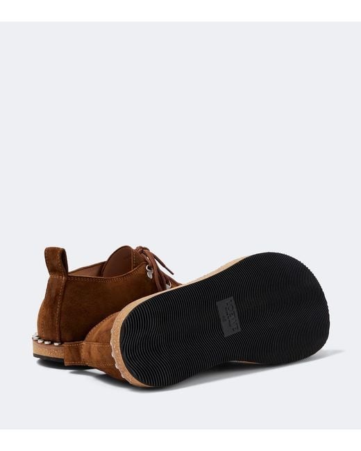 Stringate Rivet di Loewe in Brown da Uomo
