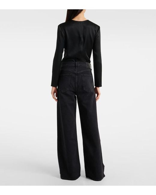 Citizens of Humanity Blue Paloma High-Rise Wide-Leg Jeans