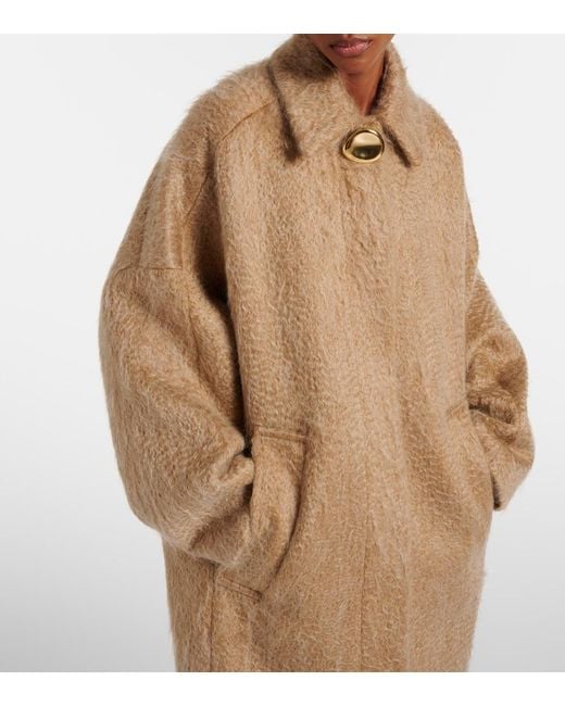 Joseph Natural Alger Wool And Mohair-Blend Coat