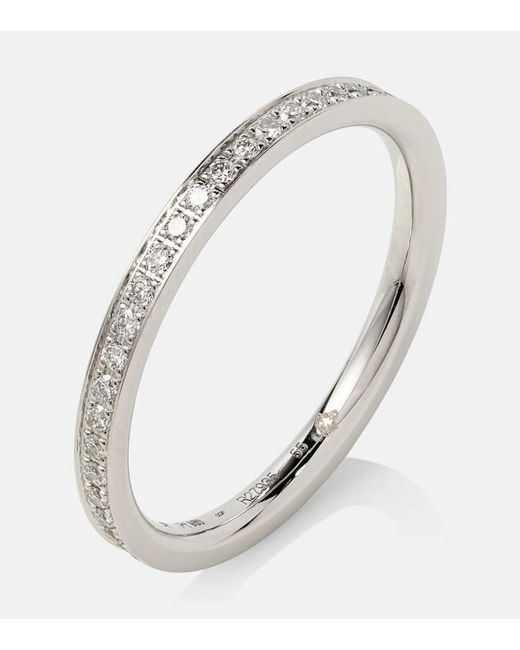 Repossi Metallic Ring Berbere aus Platin mit Diamanten