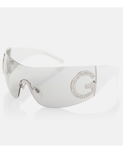 Gafas de sol mascara Re-Edition Dolce & Gabbana de color White