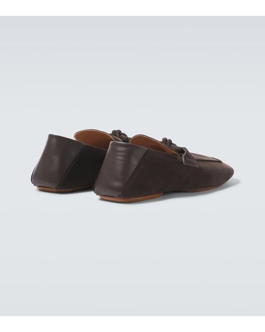 Bottega Veneta Brown Daddy Suede Loafers for men