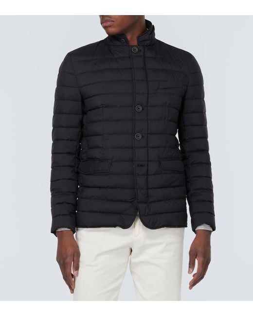 Herno Black Il Giacco Quilted Jacket for men