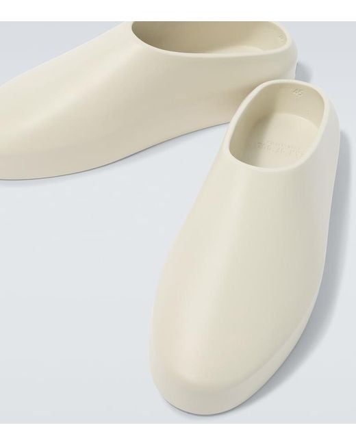 Fear Of God White California 2.0 Mules for men