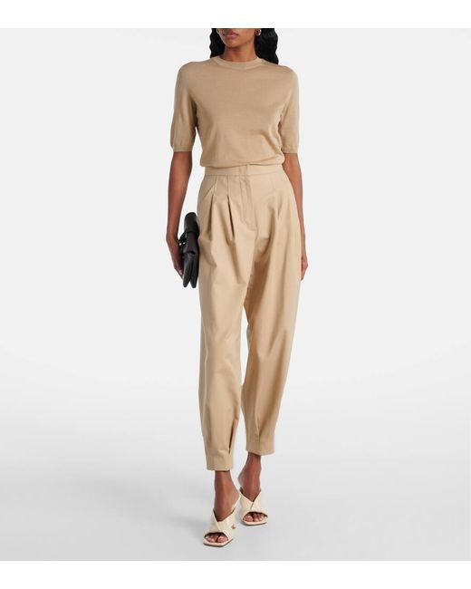 Max Mara Natural Gerico Virgin Wool Top