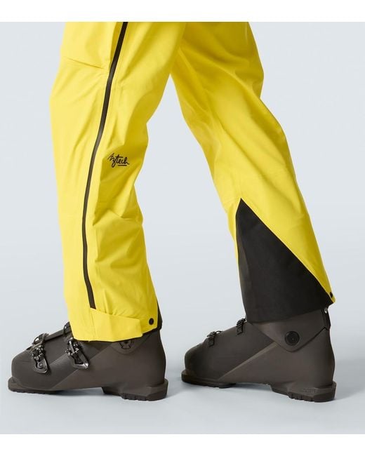 Aztech Mountain Yellow Hayden 3L Ski Pants for men