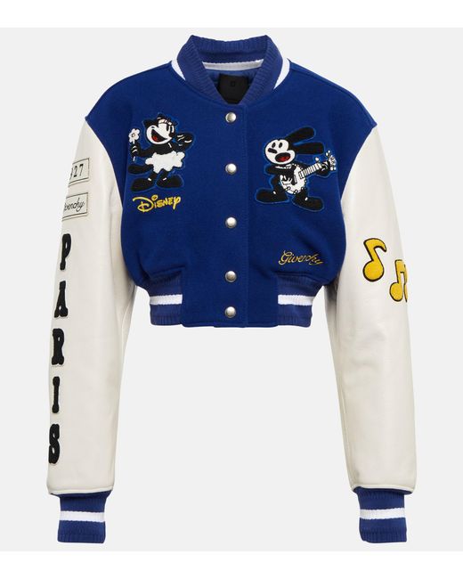 Givenchy Blue X Disney® Varsity Jacket