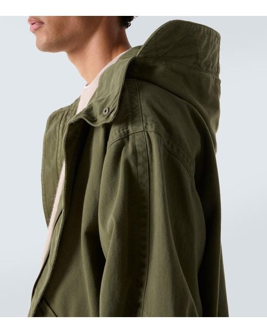 Parka Kemet De Algodon The Row de hombre de color Green