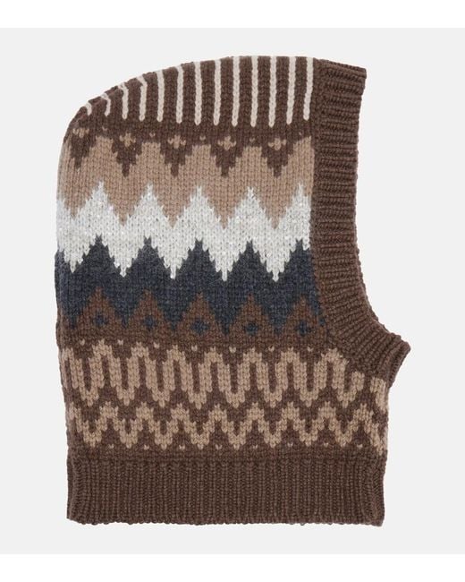 Cappuccio di Brunello Cucinelli in Brown