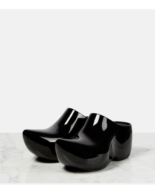 Zapato mule technoclog Balenciaga de color Black