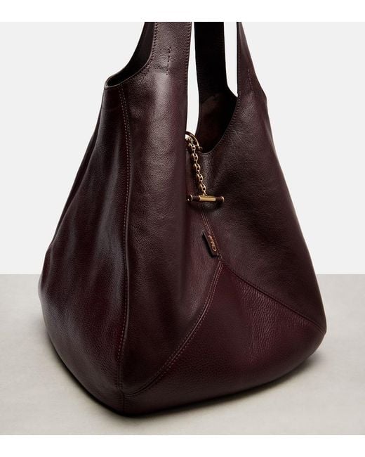 Chloé Brown Balloon Medium Leather Shoulder Bag