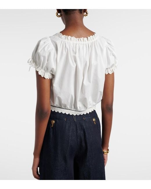 Top Nera di Doen in White