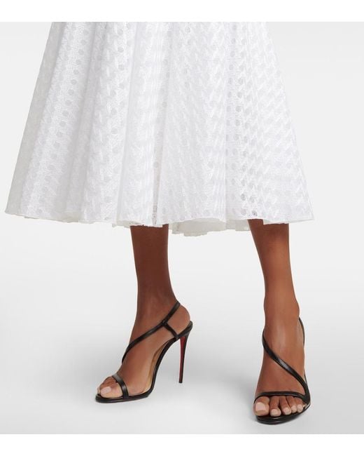 Christian Louboutin Black Rosalie Leather Sandals