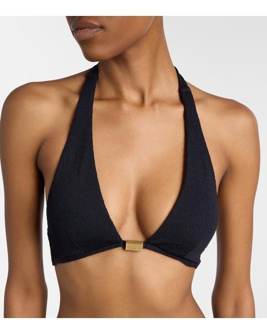 ViX Black X Rosie-Huntington-Whitely Tammy Bikini Top