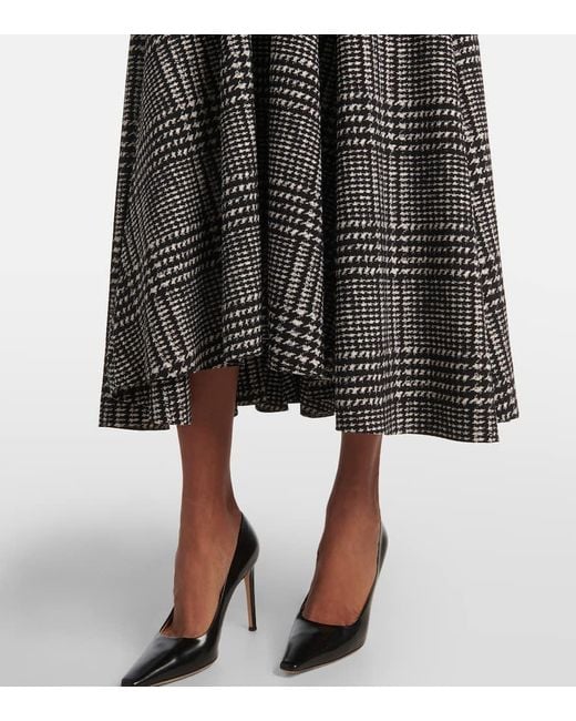Norma Kamali Gray Belted Jersey Midi Dress