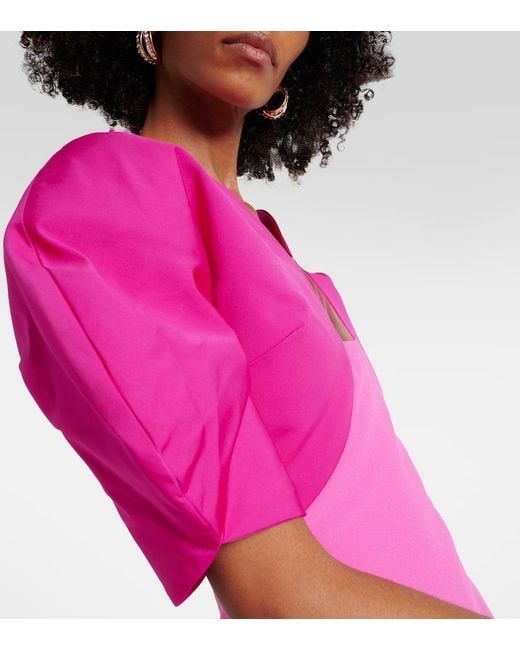 Safiyaa Pink Robe Karla