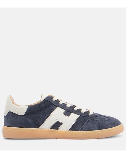 Hogan Blue Cool Suede Sneakers