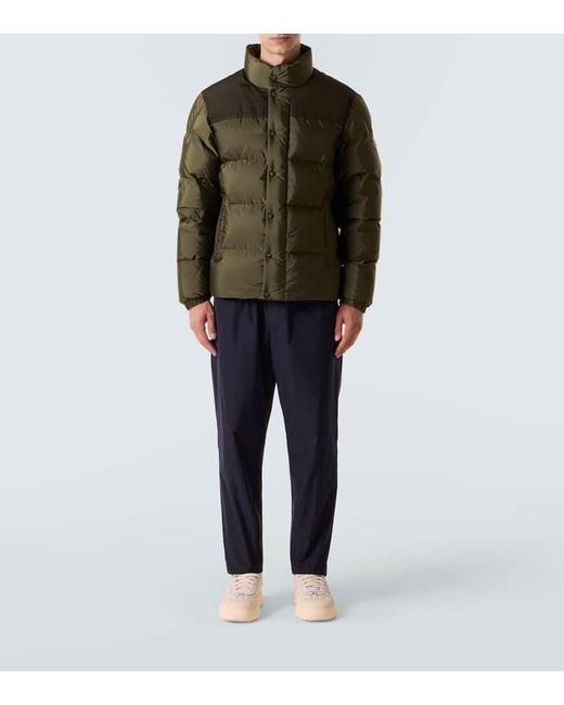 Moncler Daunenjacke Virolais in Green für Herren